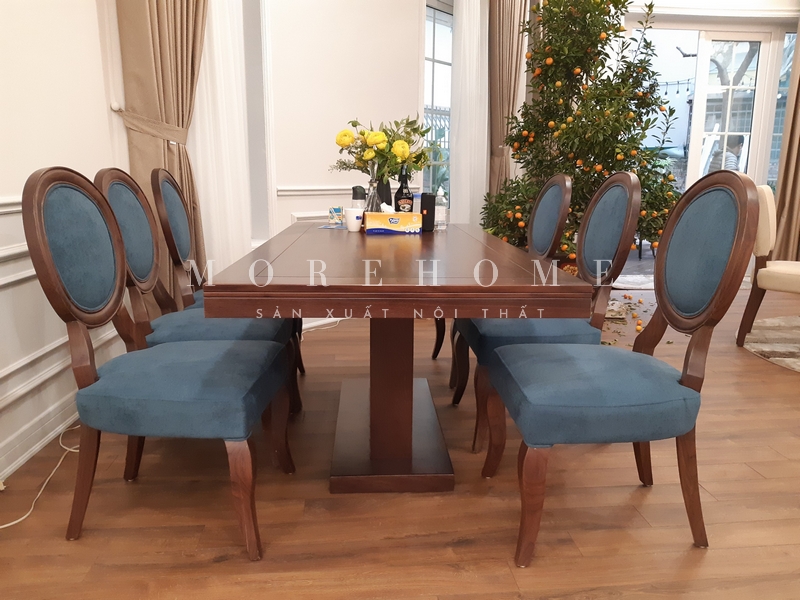 Việc thi công nội thất gỗ tự nhiên cho phòng ăn sẽ mang lại sự chắc chắn, độ bền cao, tiện nghi và thẩm mỹ cho không gian.